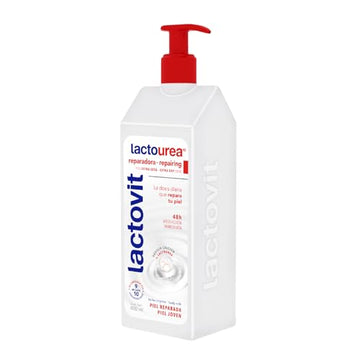 Lactovit Lactourea Textura crema, absorción rápida y no grasa.