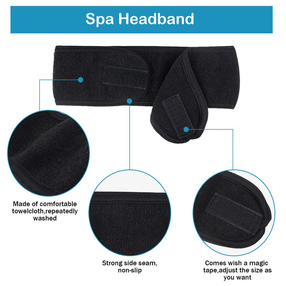 Diadema LADES con ajuste de gancho y bucle para un ajuste cómodo