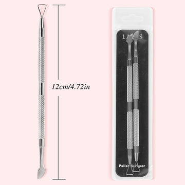 LADES mango ergonómico antideslizante mejora el control durante la manicura.