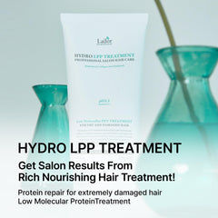 LADOR Hydro LPP mascarilla de control del encrespamiento para cabello lacio