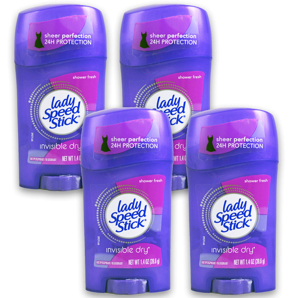 Lady Speed Stick desodorante sin residuos blancos para ropa limpia