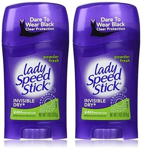Desodorante Lady Speed Stick Invisible Dry en envase, ideal para uso diario y protección discreta