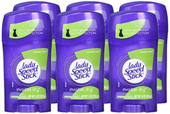Textura suave de polvo en Lady Speed Stick, frescura al aplicar.