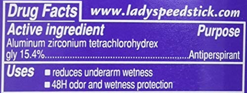 Empaque del Lady Speed Stick Invisible Dry Wild Freesia y dos unidades para regalo.