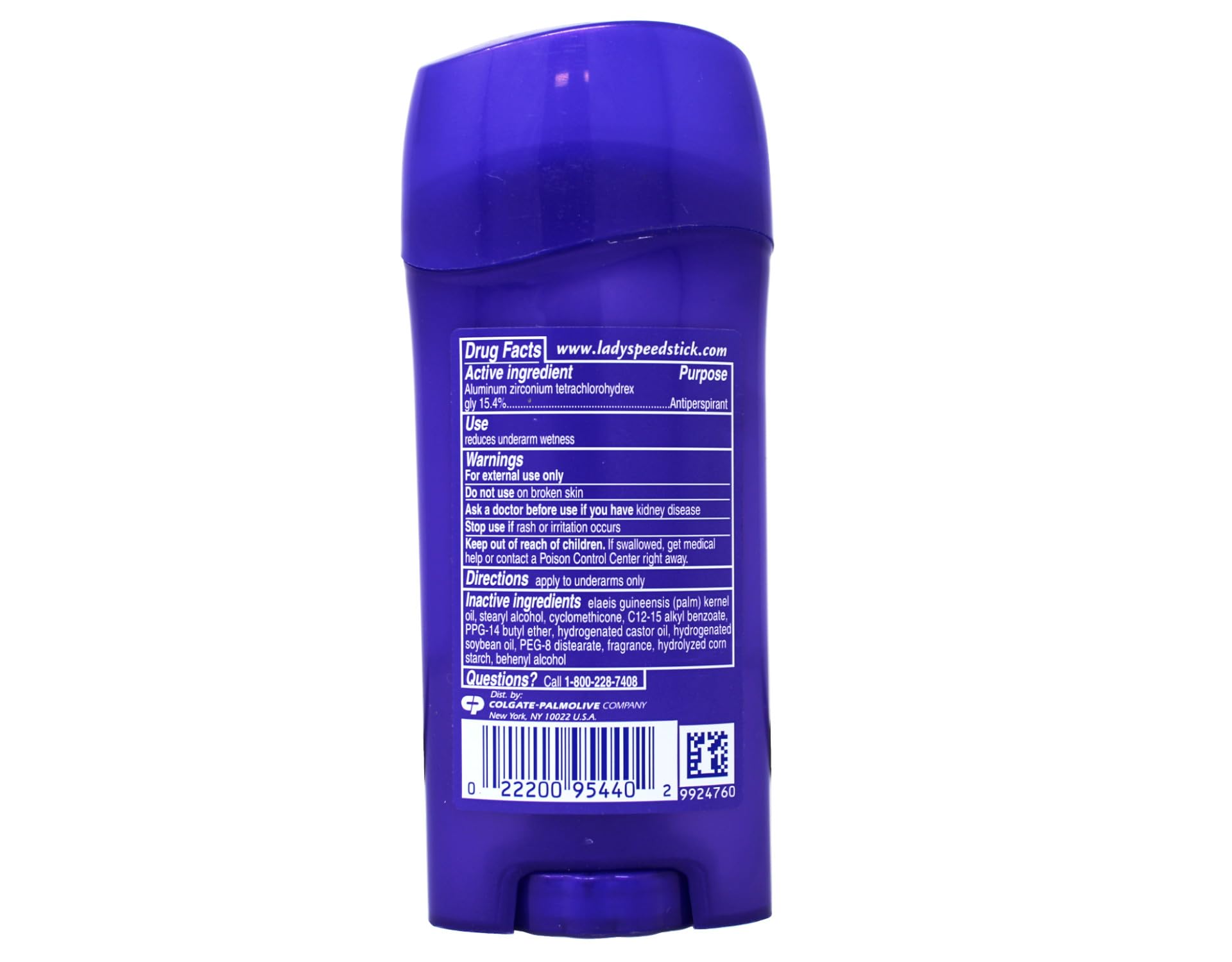 Protección de larga duración en Lady Speed Stick para días activos.