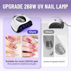 LadyMisty 57-bead UV lamp with infrared sensor protects skin