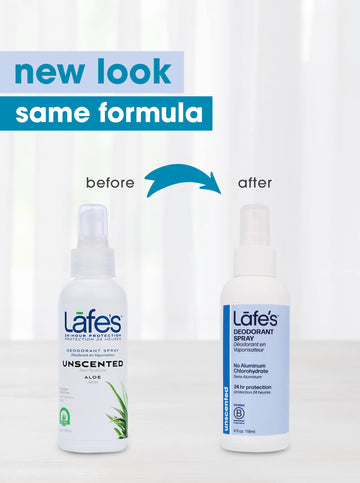 Desodorante Lafes sin bicarbonato y sin parabenos, opción para piel sensible con aloe