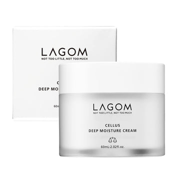 Lagom Cellus crema ceramidas, favorece una barrera de humedad fortalecida.