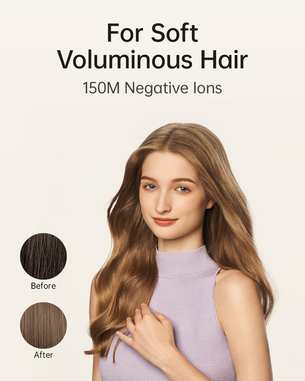 Laifen SE Lite con control inteligente de temperatura mantiene el cabello protegido.
