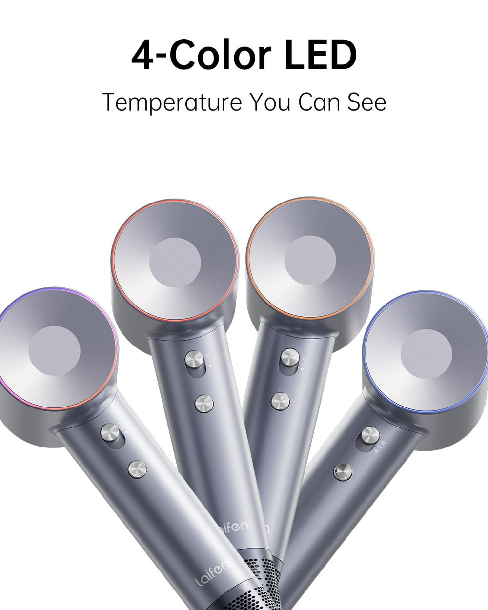 Laifen Swift incorpora Thermo Control para temperatura estable durante el secado.