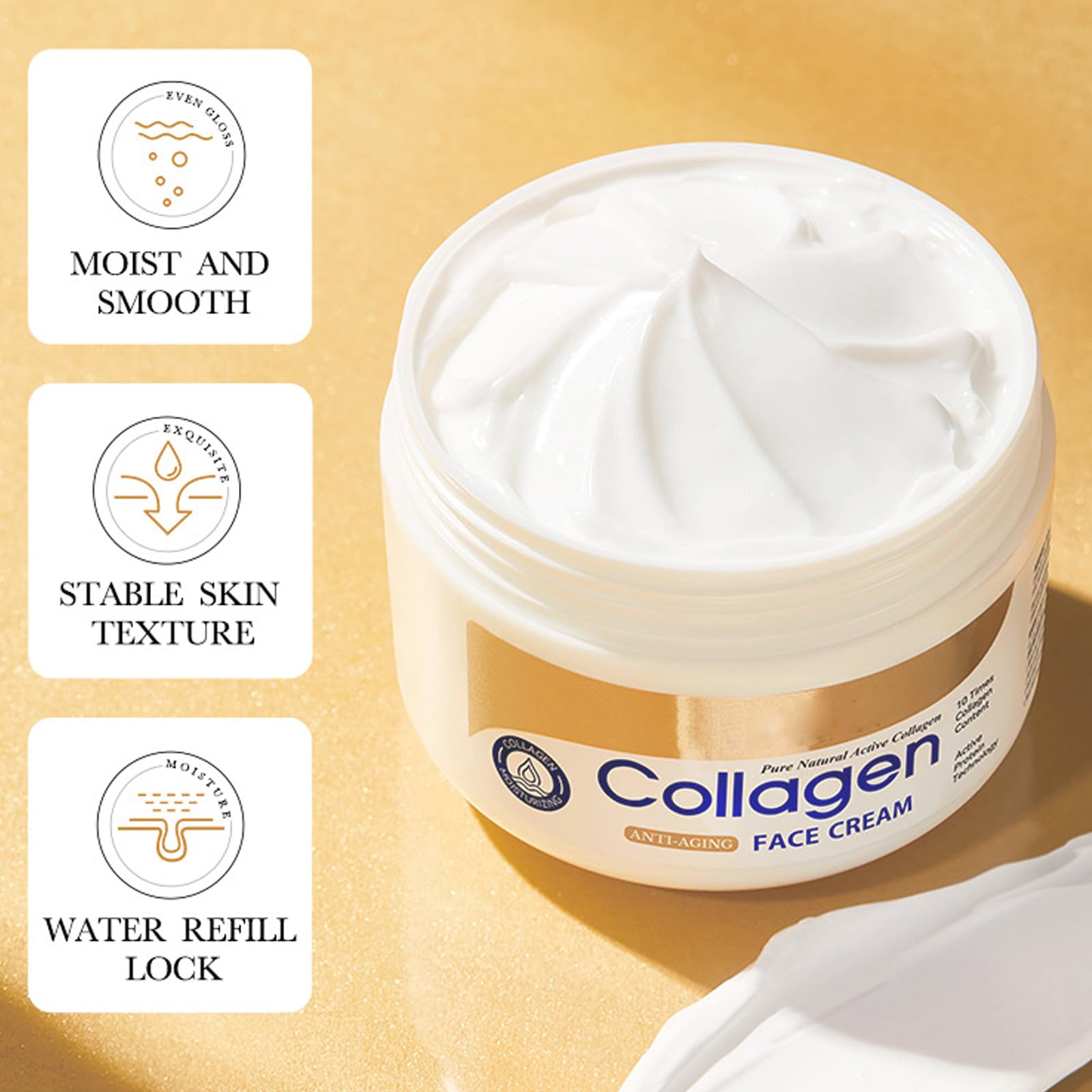 LaikMe Limpiador facial con colágeno para limpiar sin resecar