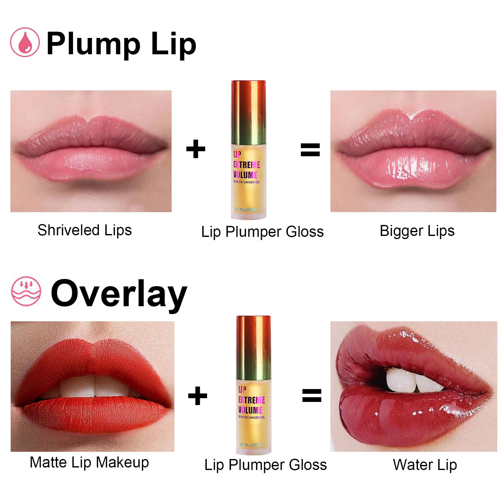 LAIKME Lip Plumper Extreme: empaque elegante para experiencia de uso