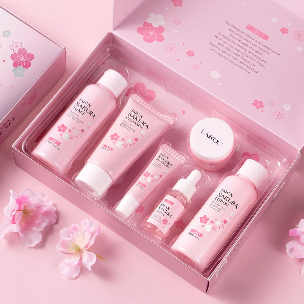 Laikou crema facial Sakura hidrata y nutre piel sensible.