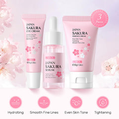 LAIKOU Sakura crema ojos en tubo ayuda a suavizar líneas finas y área ocular.