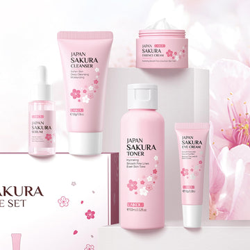 LAIKOU Sakura kit viaje: tamaño práctico para viajar