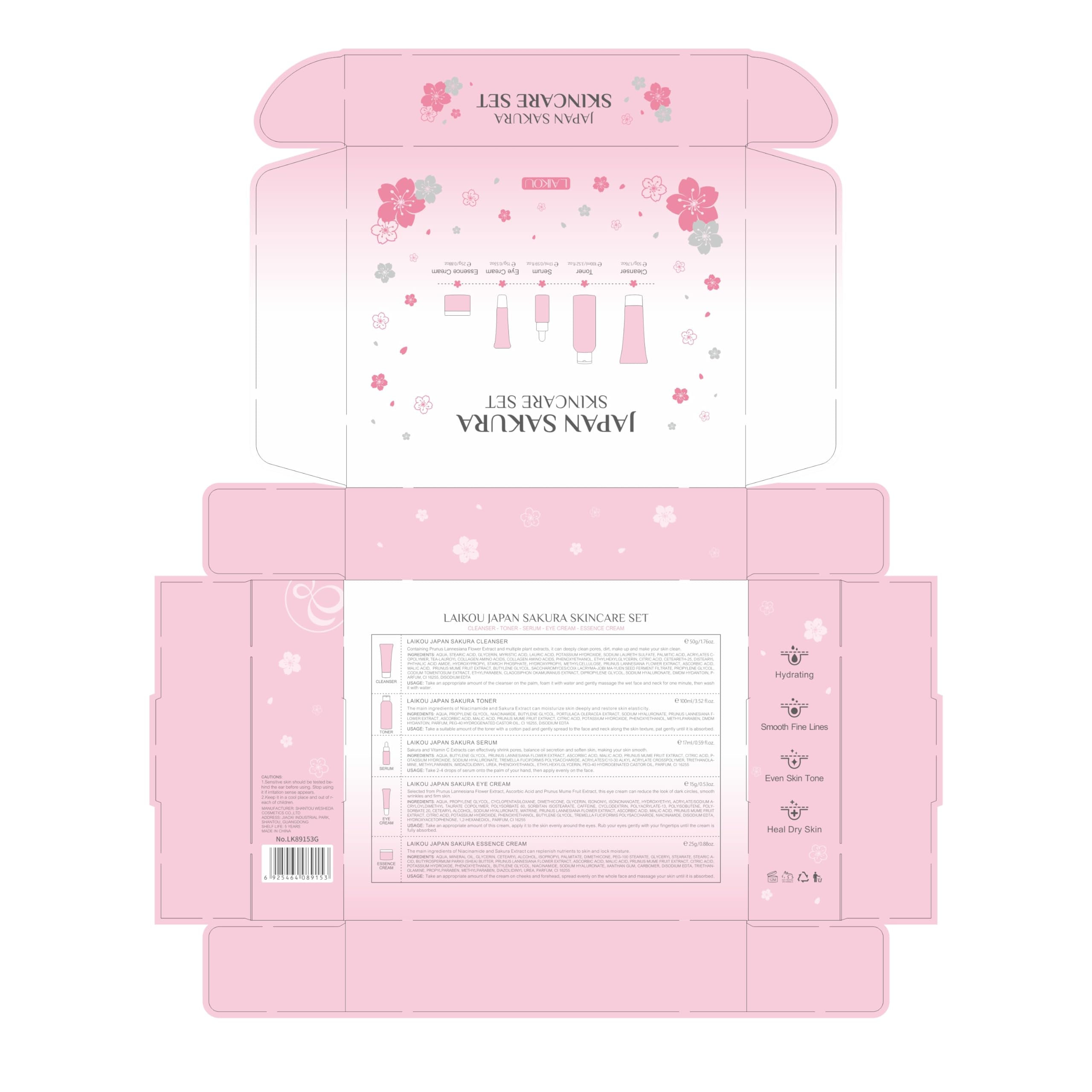 LAIKOU Sakura regalo de belleza para mujeres