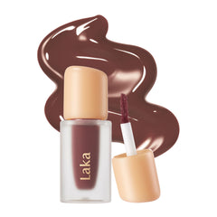 Laka Fruity Glam Lip Tint Mini con brillo jugoso para un look radiante.