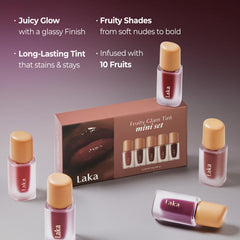 Laka Fruity Glam Tint Envidia color audaz para estilo atrevido.