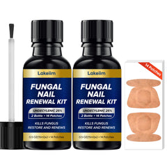 Lakeim tratamiento hongo uñas: botellas de 30 ml para reparación de uñas
