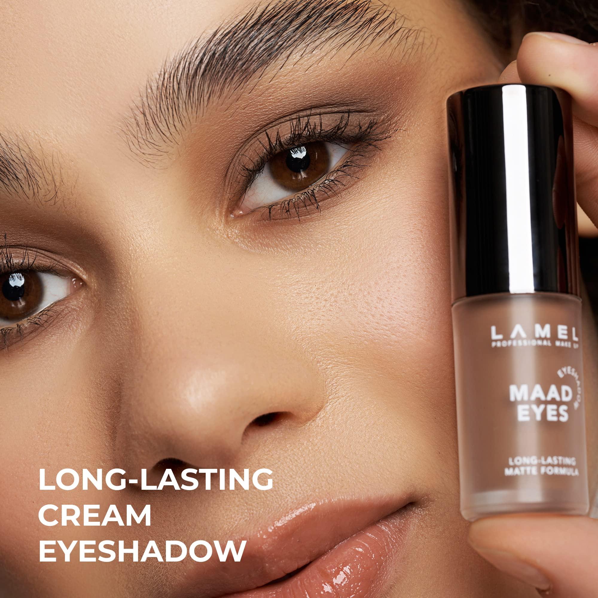 Sombra de ojos Lamel Matte con aplicador suave para color uniforme
