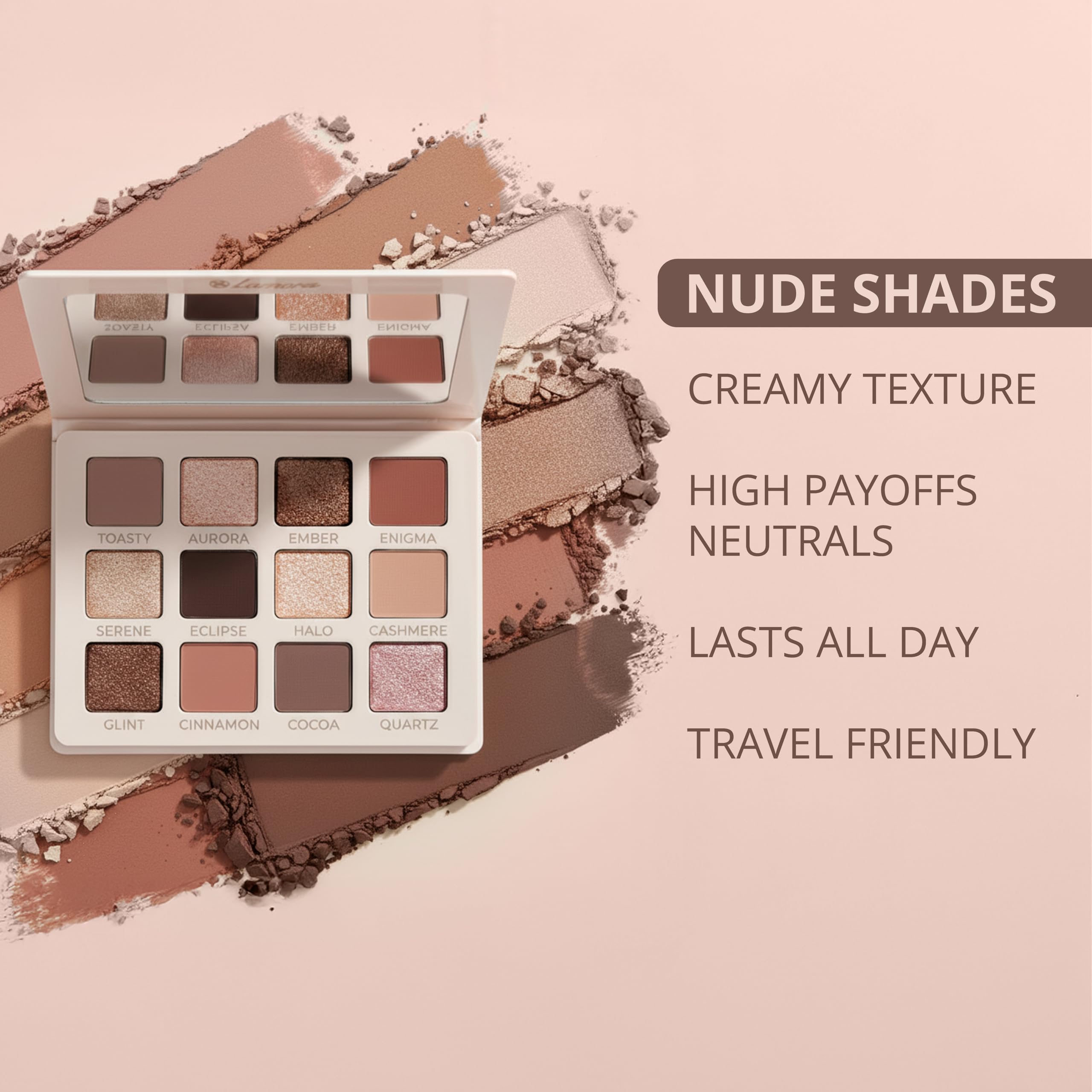 Lamora Nude sombras claras y medias que añaden profundidad sutil