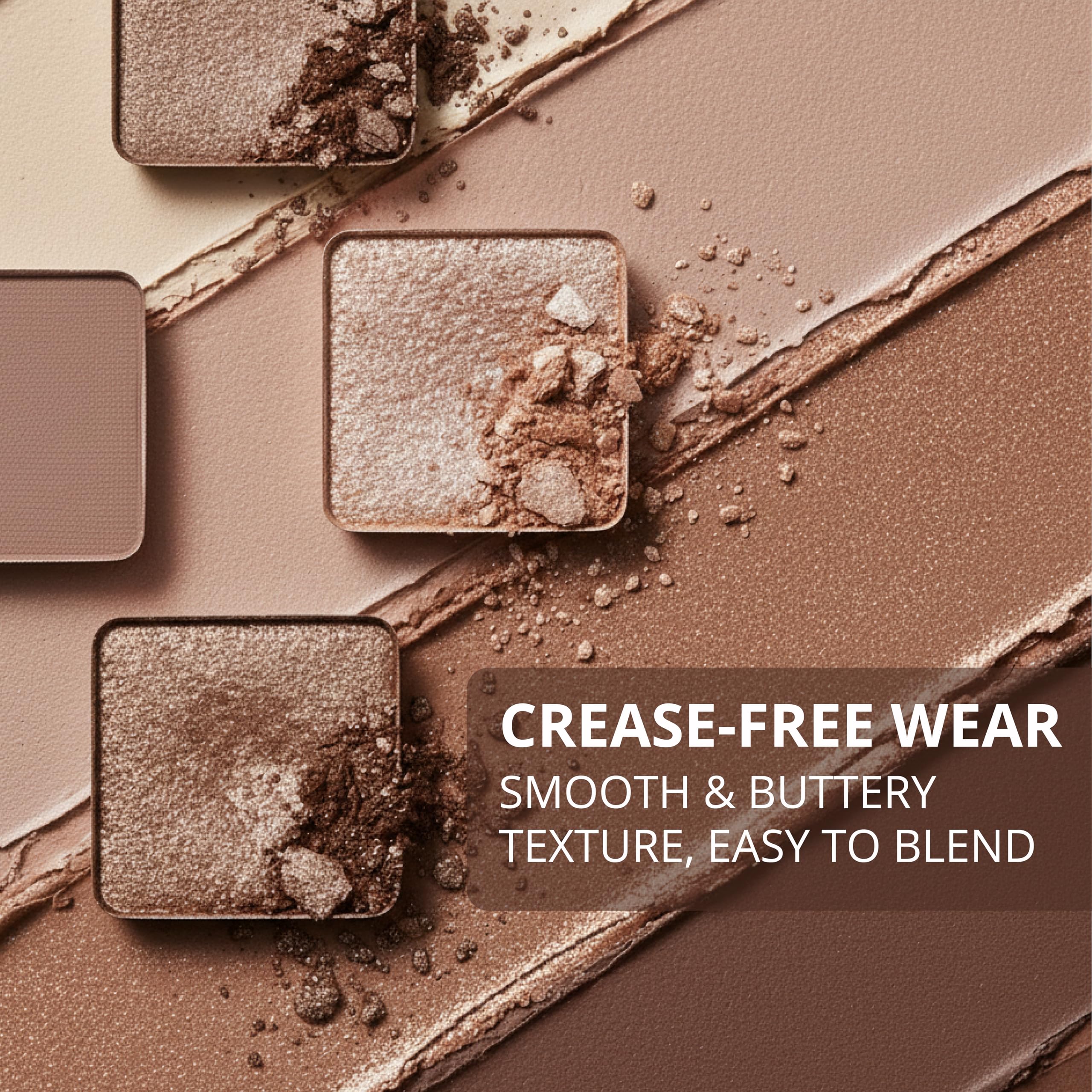Lamora Nude sombras mate y brillo para transiciones suaves