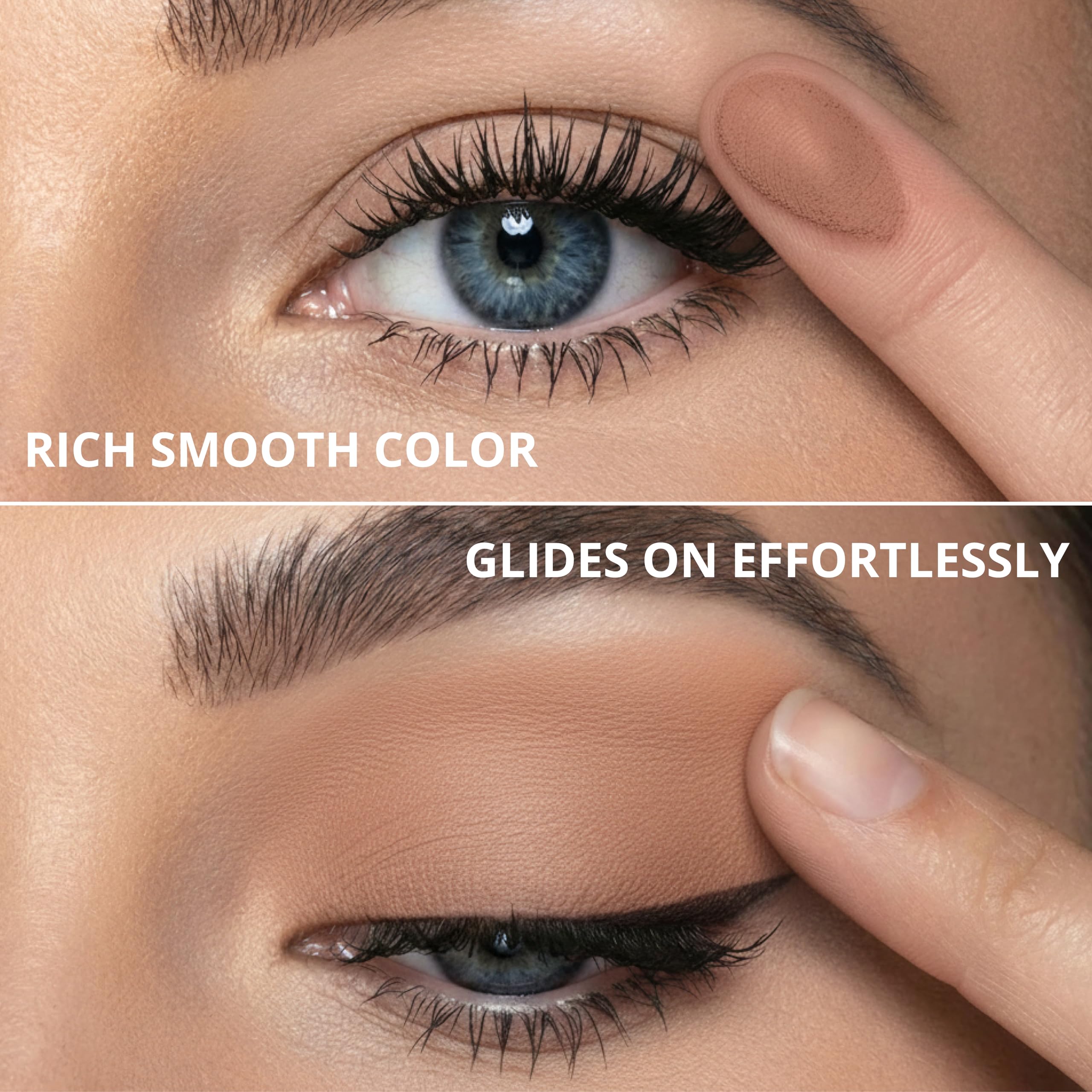 Lamora Attraction Sombras Brillos Cobre, realzan mirada con brillo suave.