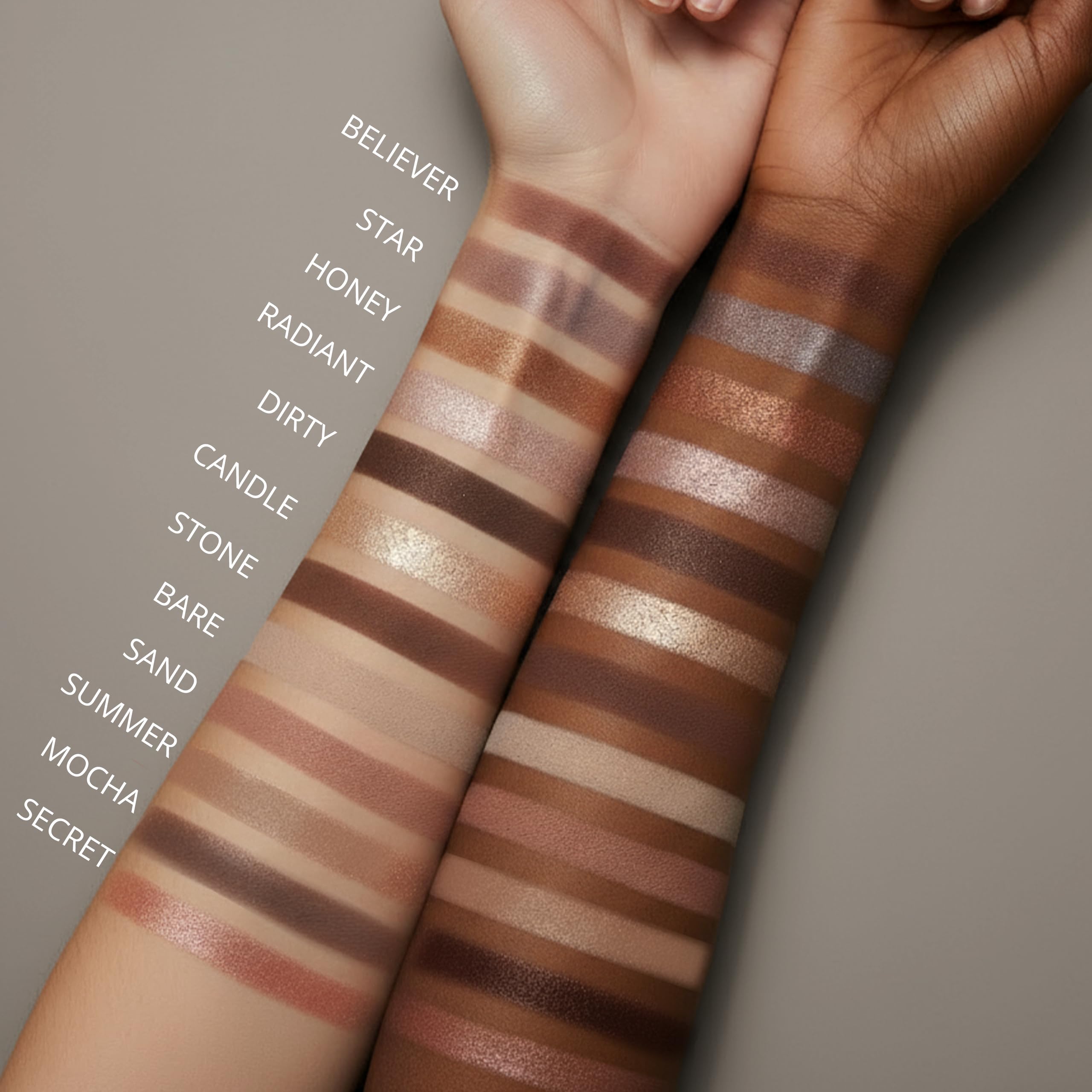 Lamora Attraction Sombras para Destacar Ojos, tonos neutros para diario.