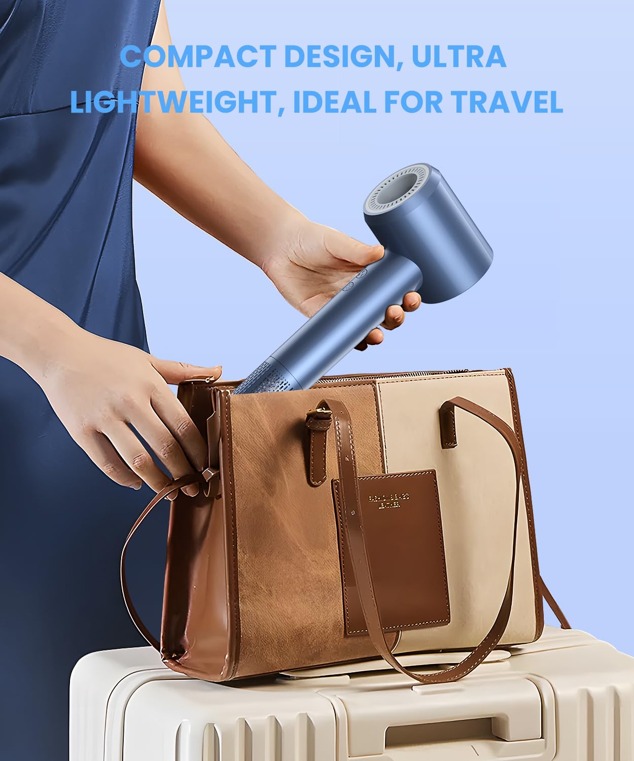 LAMPICK diseño compacto para transporte fácil en casa o viajes.