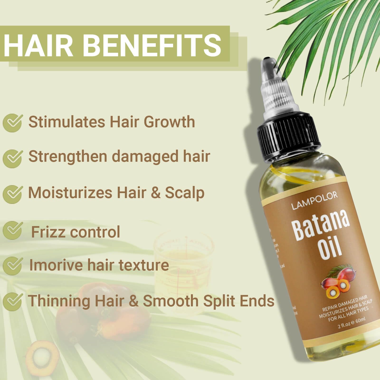 Lampolar Batana: nutrición profunda para cabello y brillo natural.