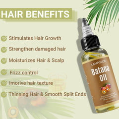 Lampolar Batana: nutrición profunda para cabello y brillo natural.