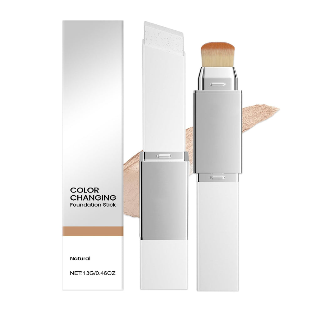 Lampolar Blanc Cover Cream Stick cambia de color al difuminar para tono uniforme.