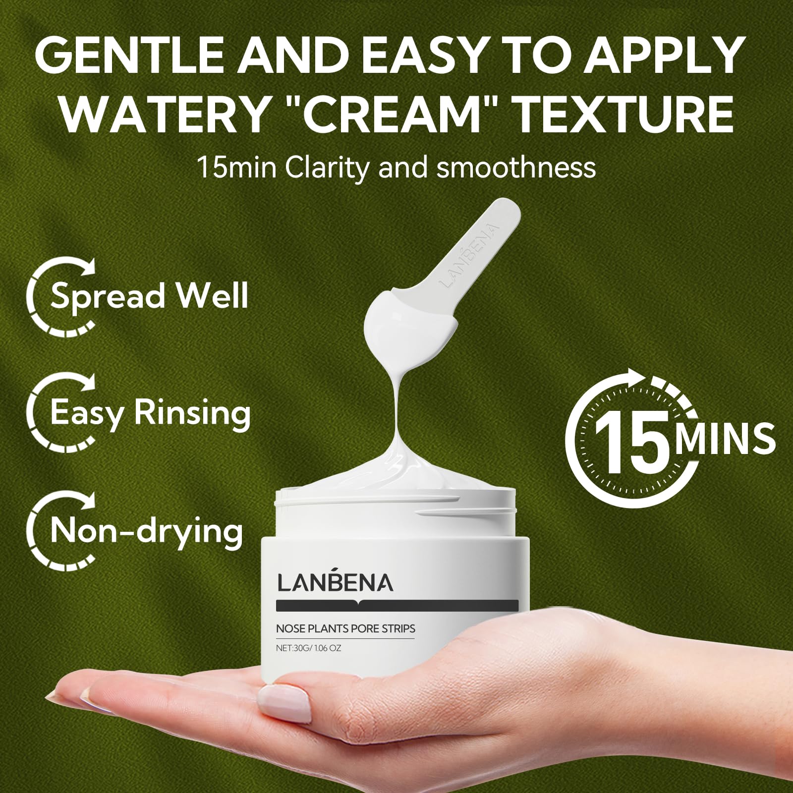 LANBENA envase recargable, opción ecologica y durable