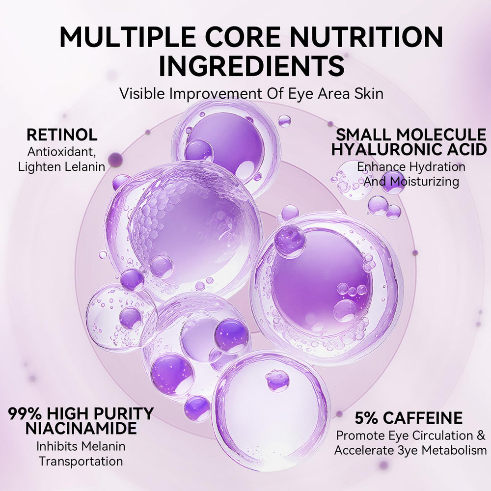 LANBENA Parches ojos retinol, hidratación con ácido hialurónico para la piel alrededor.