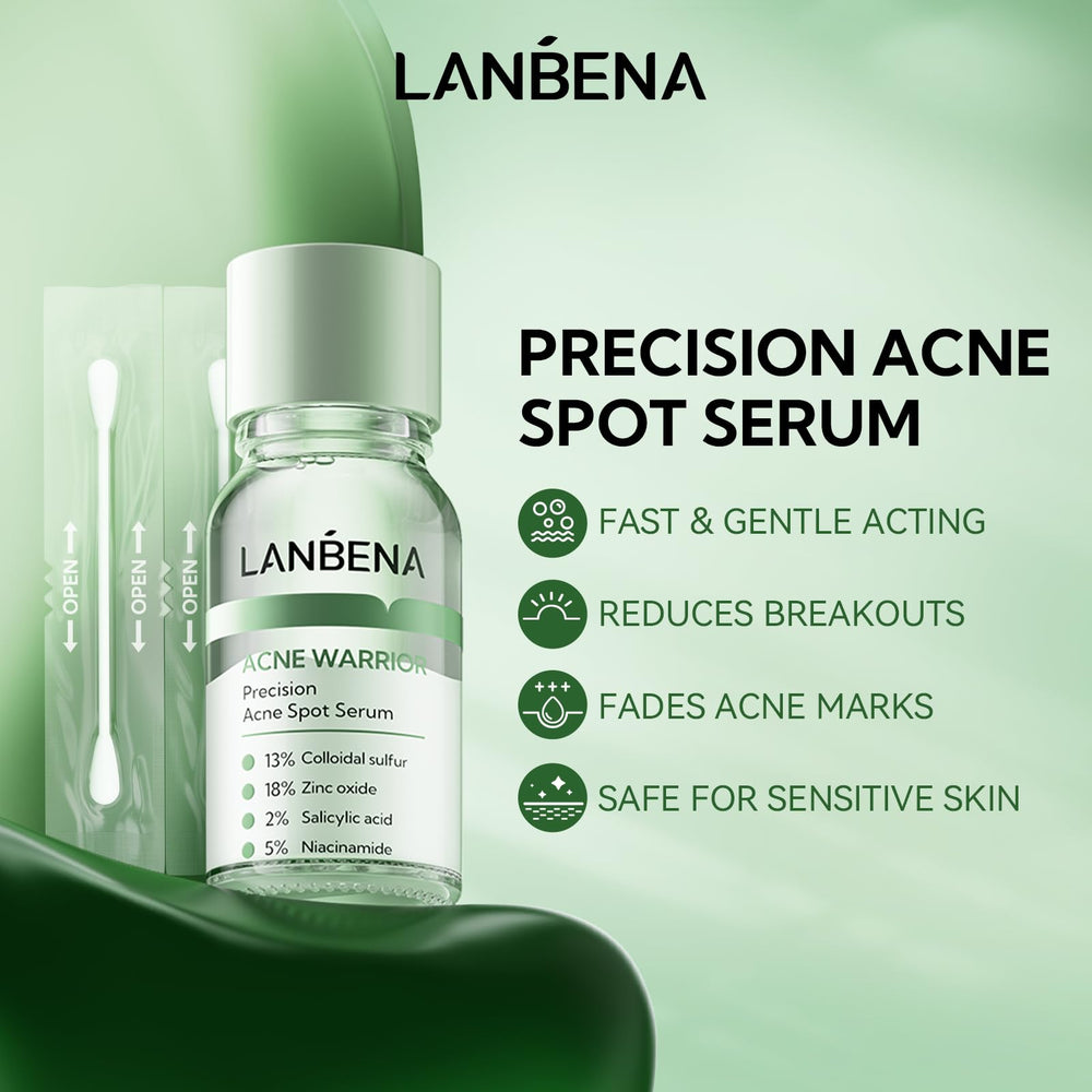 LANBENA textura del serum: consistencia agradable para aplicación localizada.