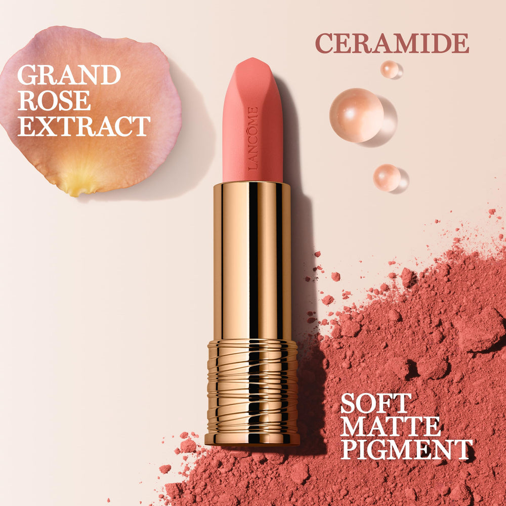 Coffret portable inclus pour retouches en déplacement avec Lancôme Intimatte.