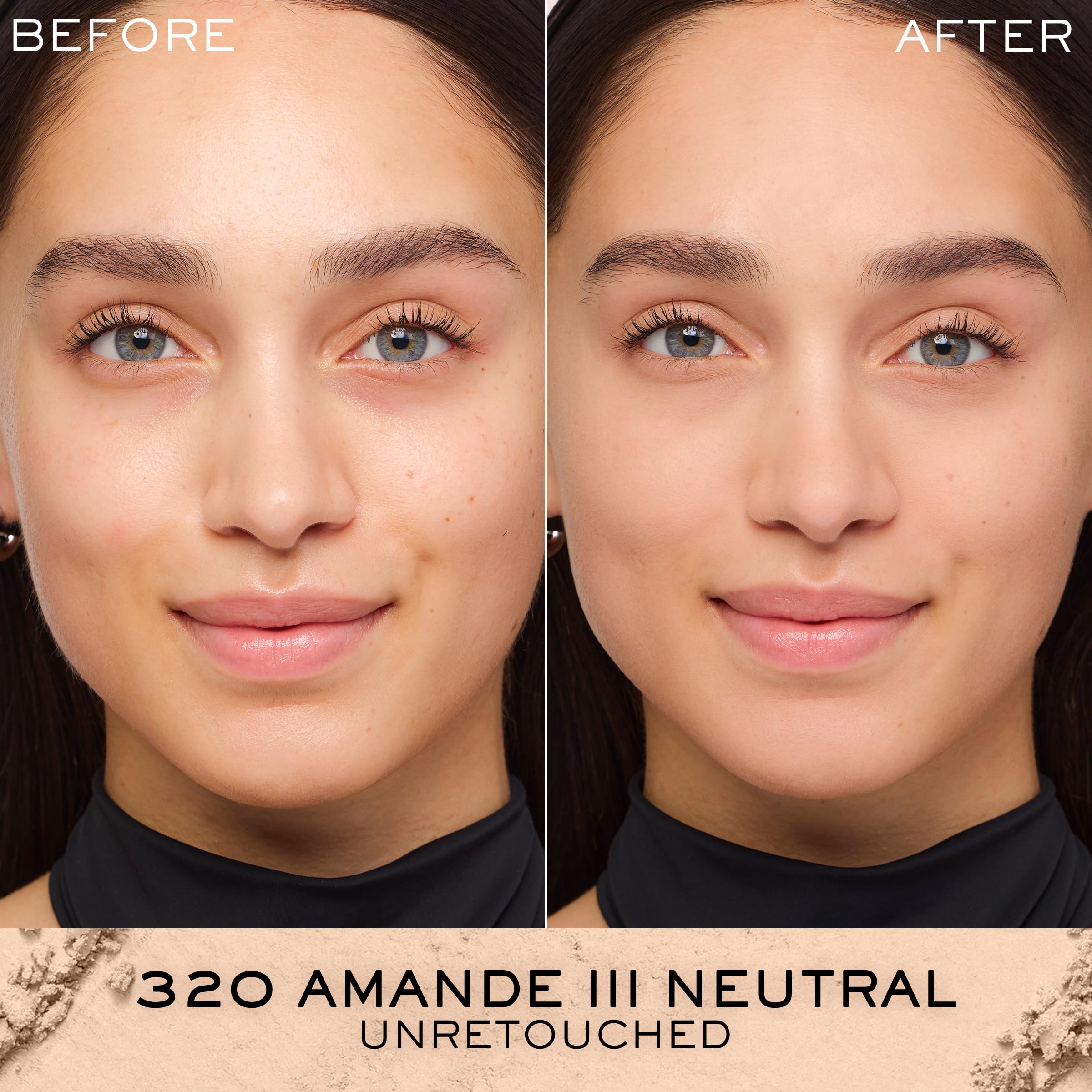 Lancôme Dual Finish Aplicación húmeda: efecto similar a base líquida.