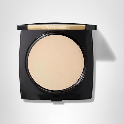 Lancôme Dual Finish: envase práctico con diseño para uso diario.