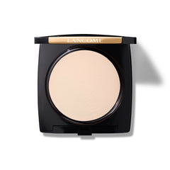 Lancôme Dual Finish polvo compacto en empaque elegante para retoques diarios
