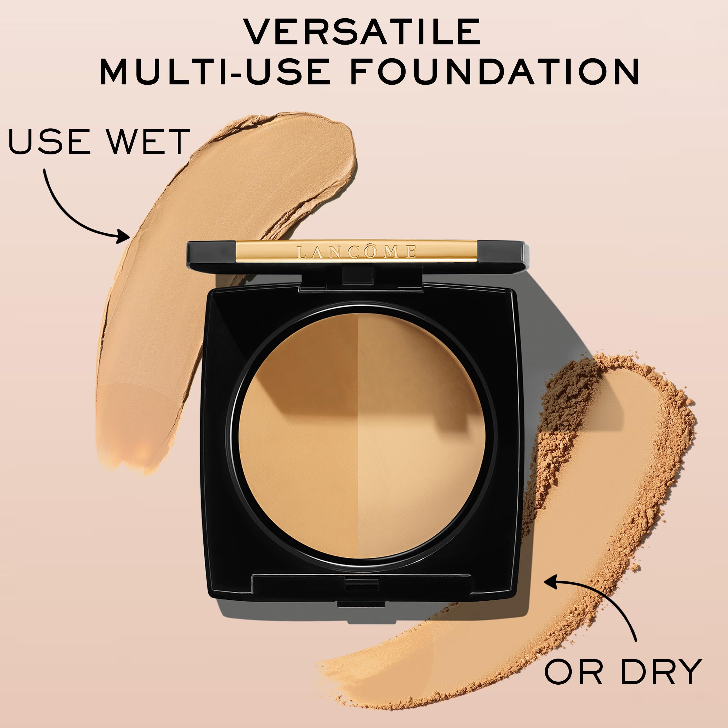 Lancôme Dual Finish étui miroir pratique et portable