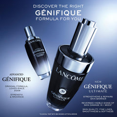 Lancôme Génifique: textura suave para una hidratación duradera.