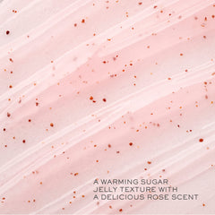 Lancôme gommage visage Rose – texture miel et eau de rose pour douceur et éclat.