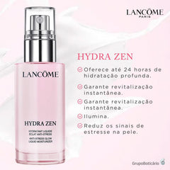 Lancôme Hydra Zen Glow, textura ligera para piel sensible.