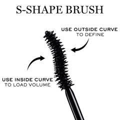 Lancôme Hypnôse Drama Extremo: aplicación suave en pestañas superiores e inferiores.
