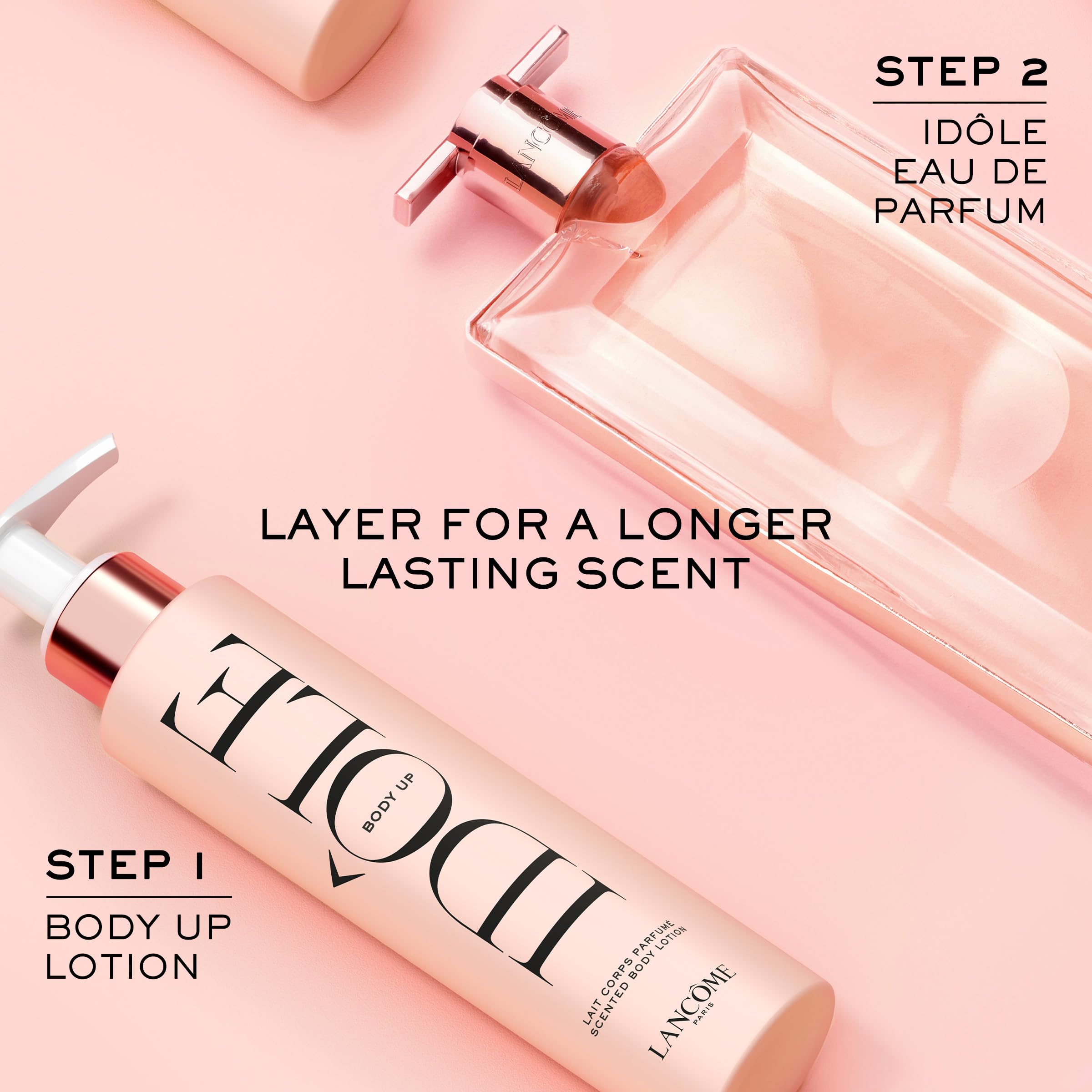 Envase ergonómico de Idôle Body Up facilita la dosificación.