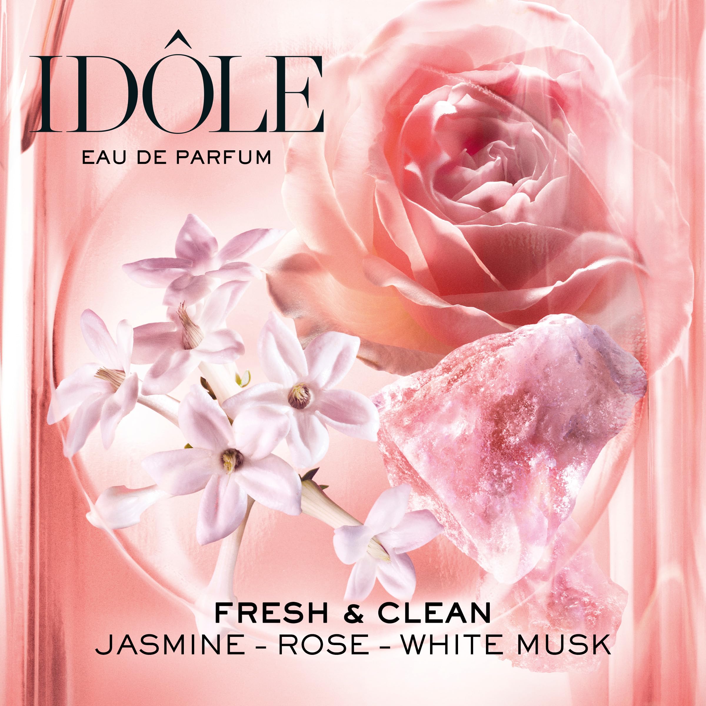 Aroma Idôle en capas con la crema para prolongar el perfume.