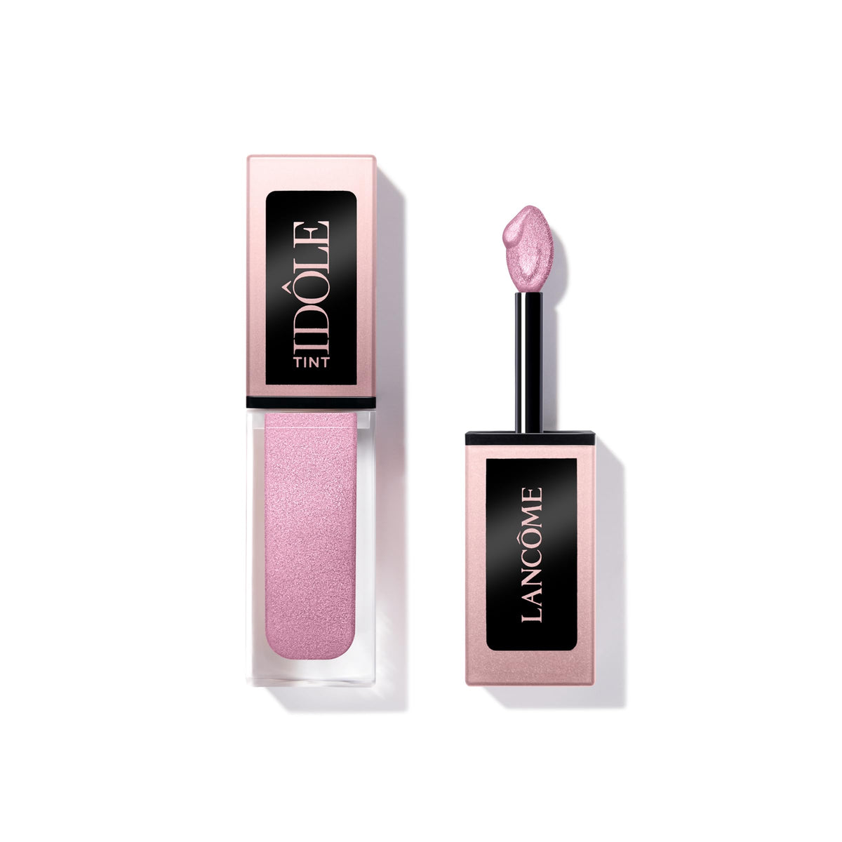 Lancôme Idôle Tint sombra líquida mate lavanda para look suave y duradero