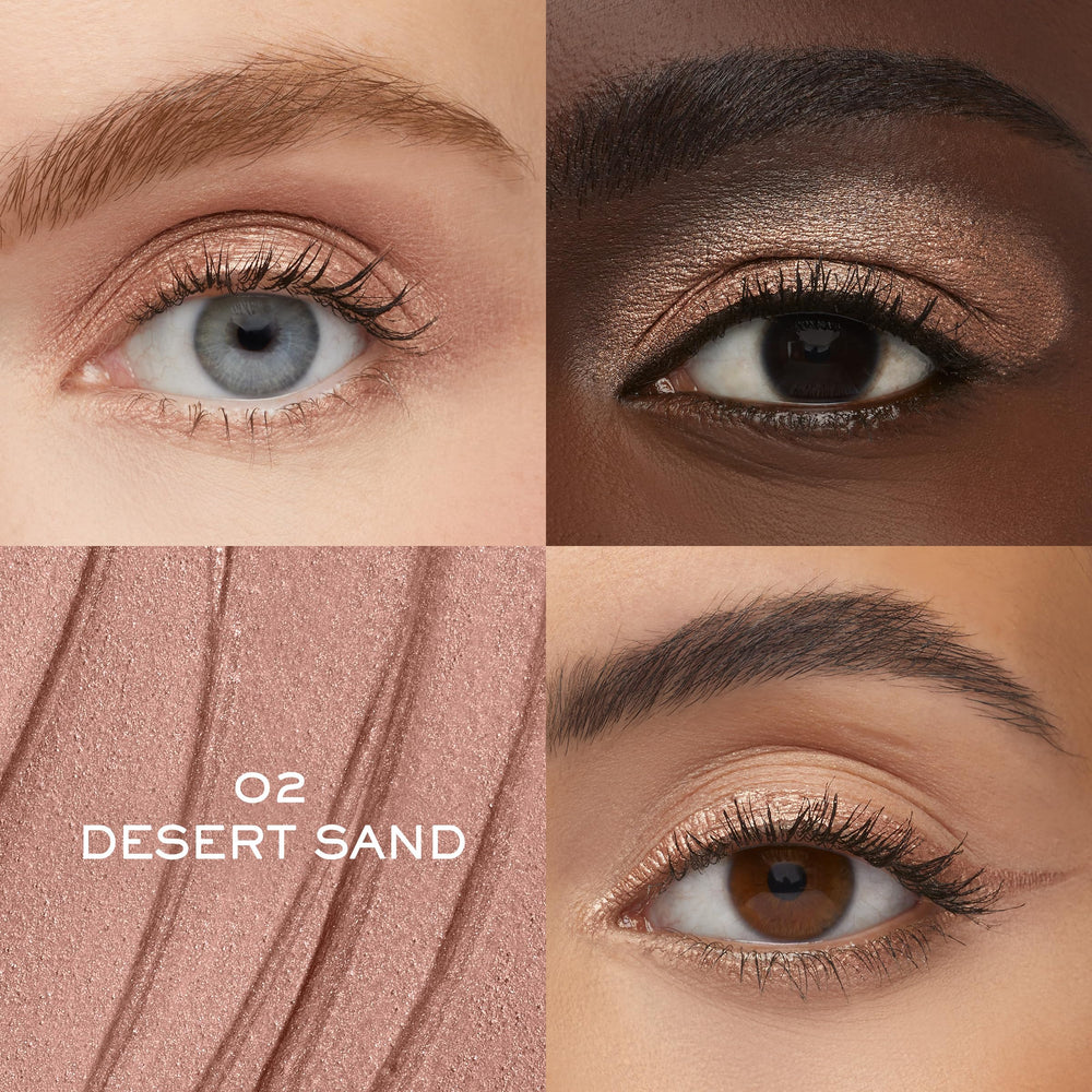 Lancôme Idôle Tint en acabado mate realza la mirada con tono Arena Desierto.