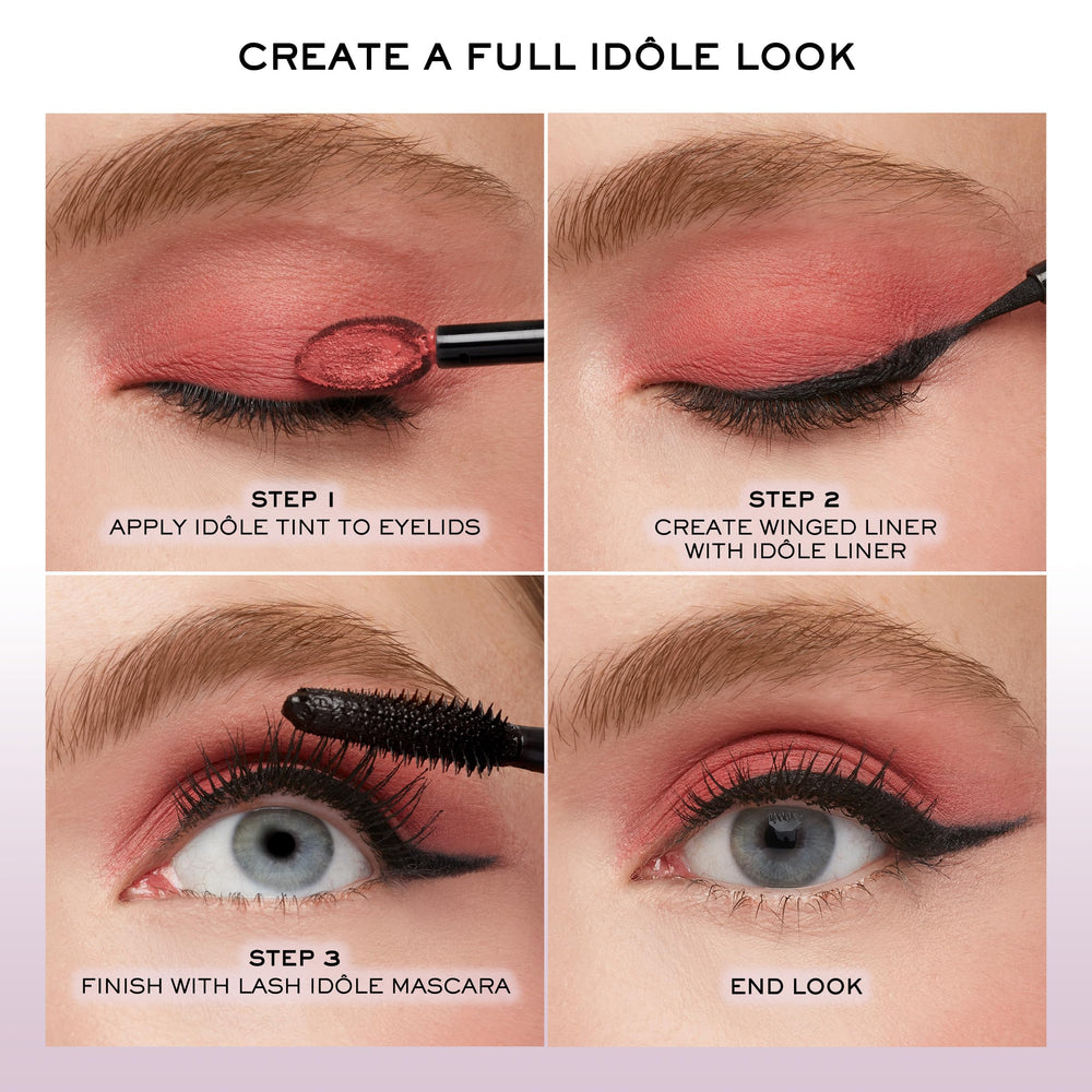 Lancôme Idôle Tint uso como iluminador líquido para pómulos en Arena Desierto.