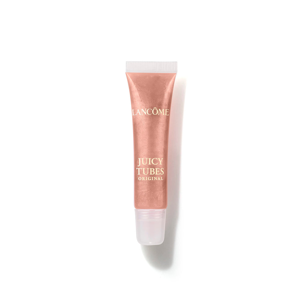 Lancôme Juicy Tubes gloss tube close-up showing ultra-high shine.